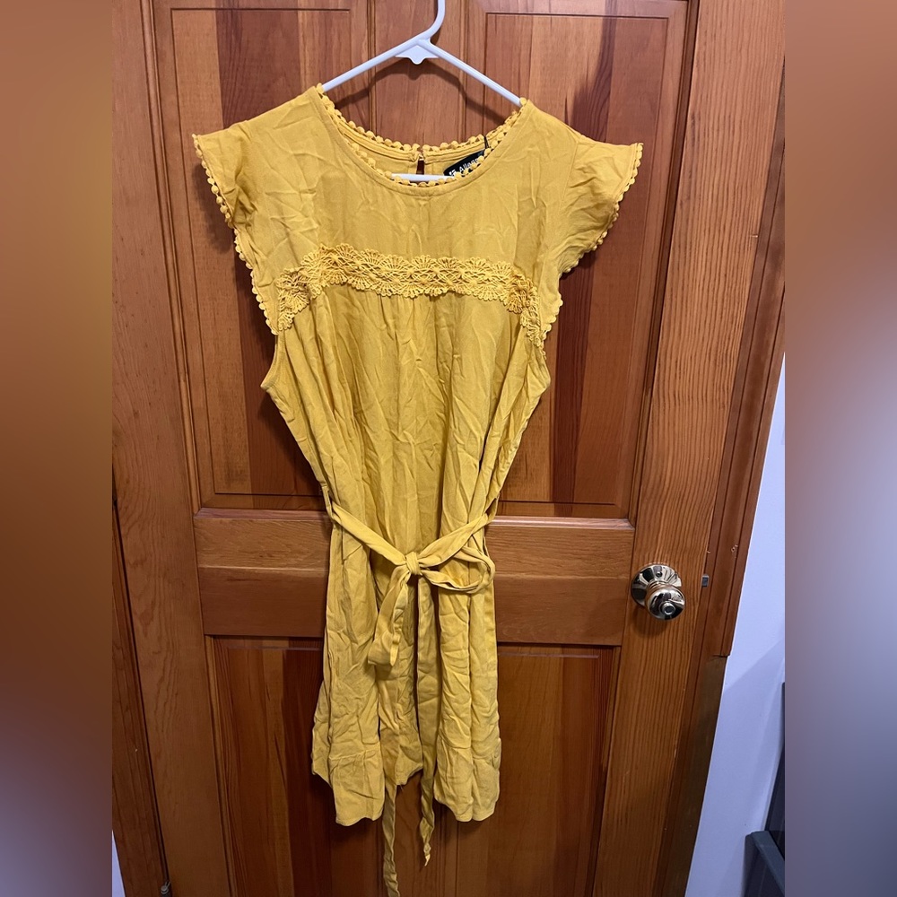Women’s Allegra K Yellow Dress - New